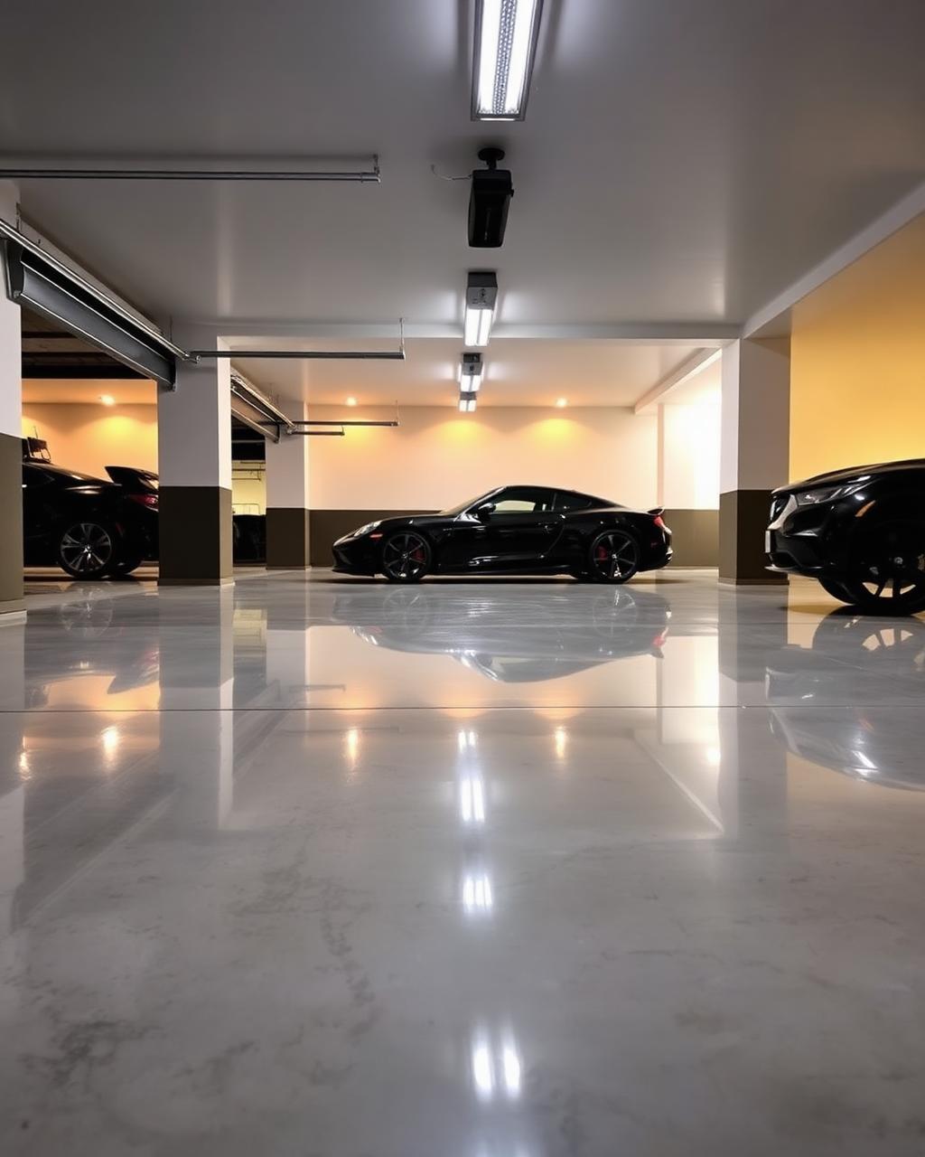 Polished Garage Floor